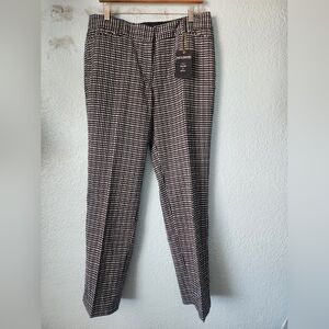 Zac & Rachel  Black and White Patterned Dress Pants
